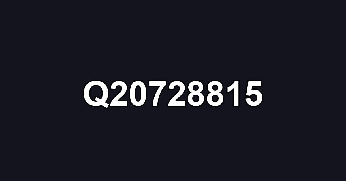 Q20728815