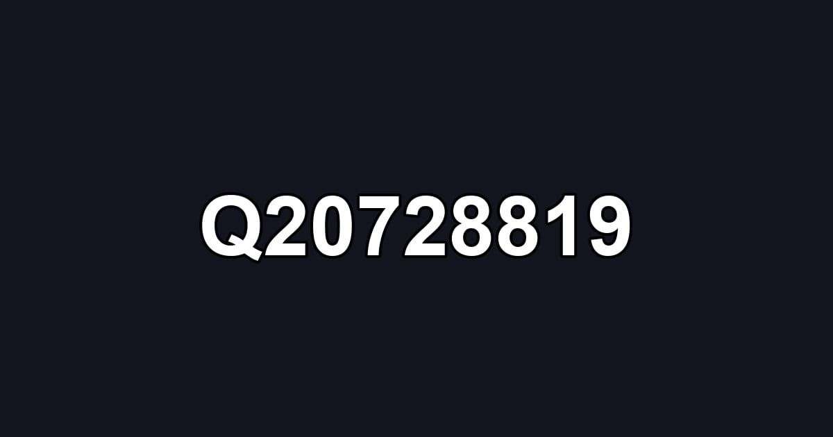 Q20728819