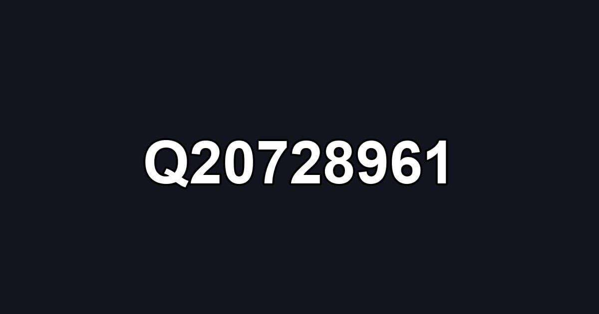 Q20728961