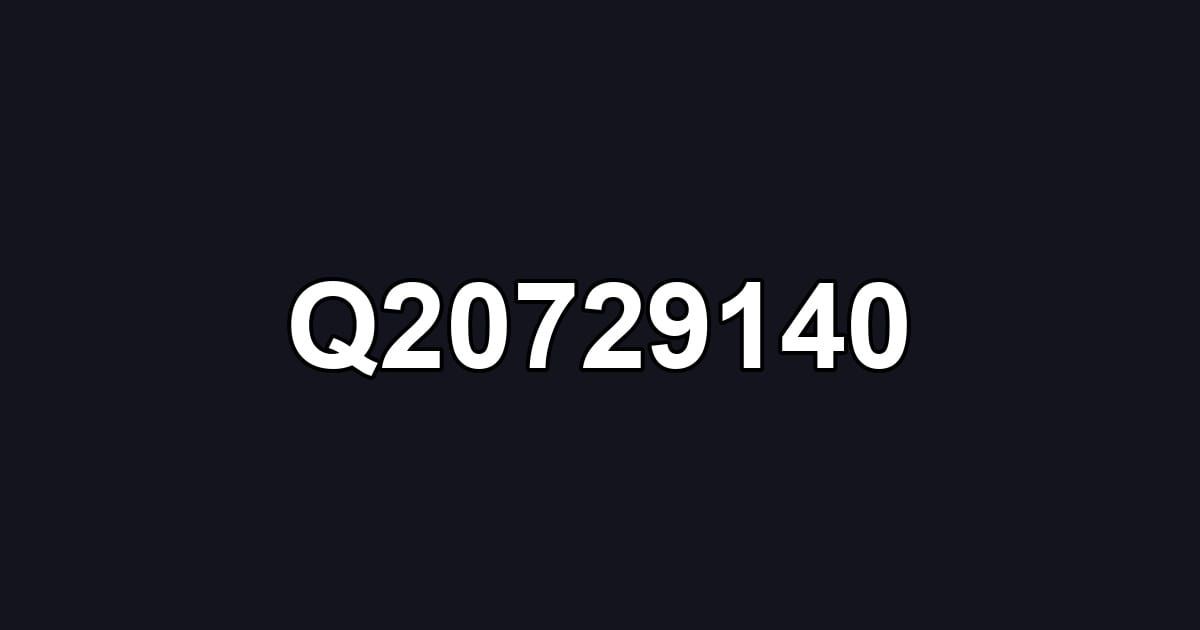 Q20729140