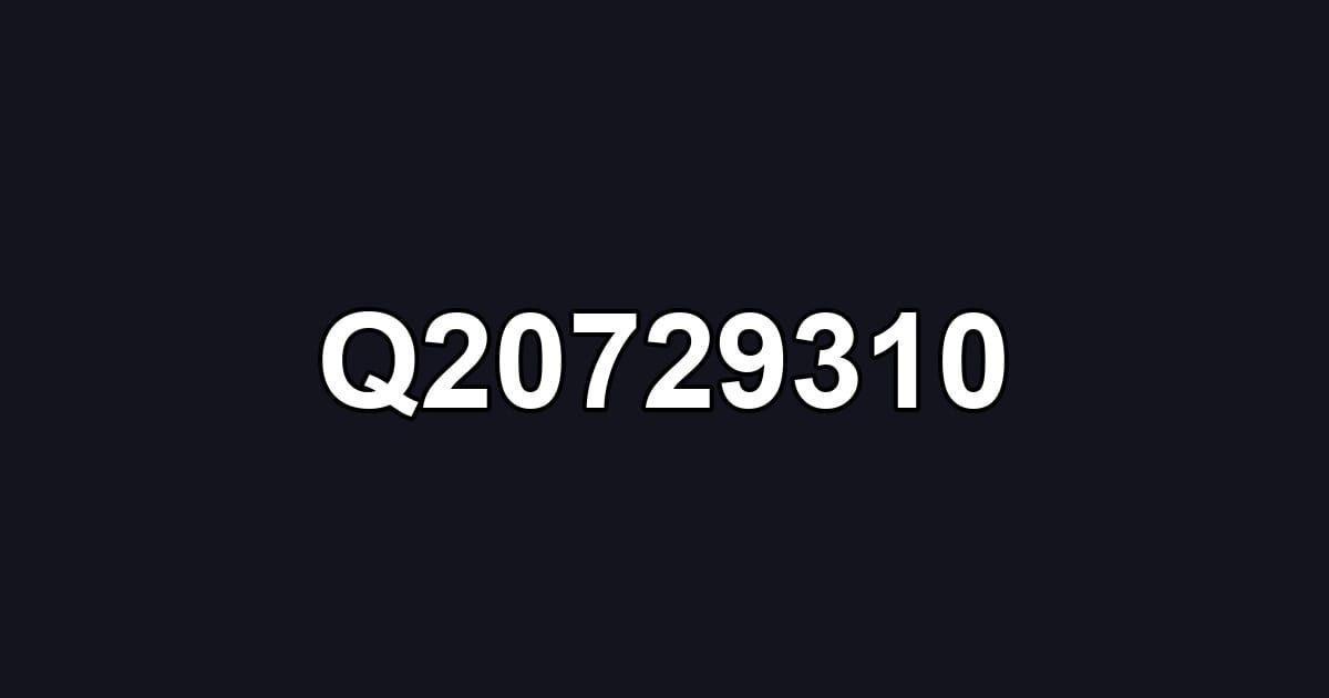 Q20729310