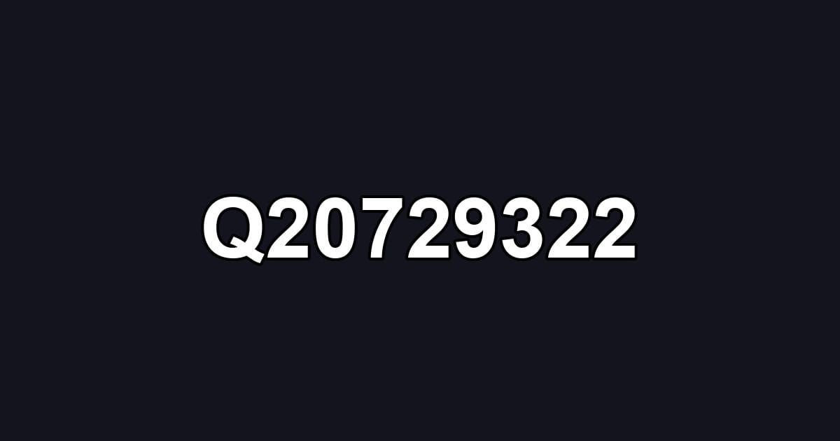 Q20729322