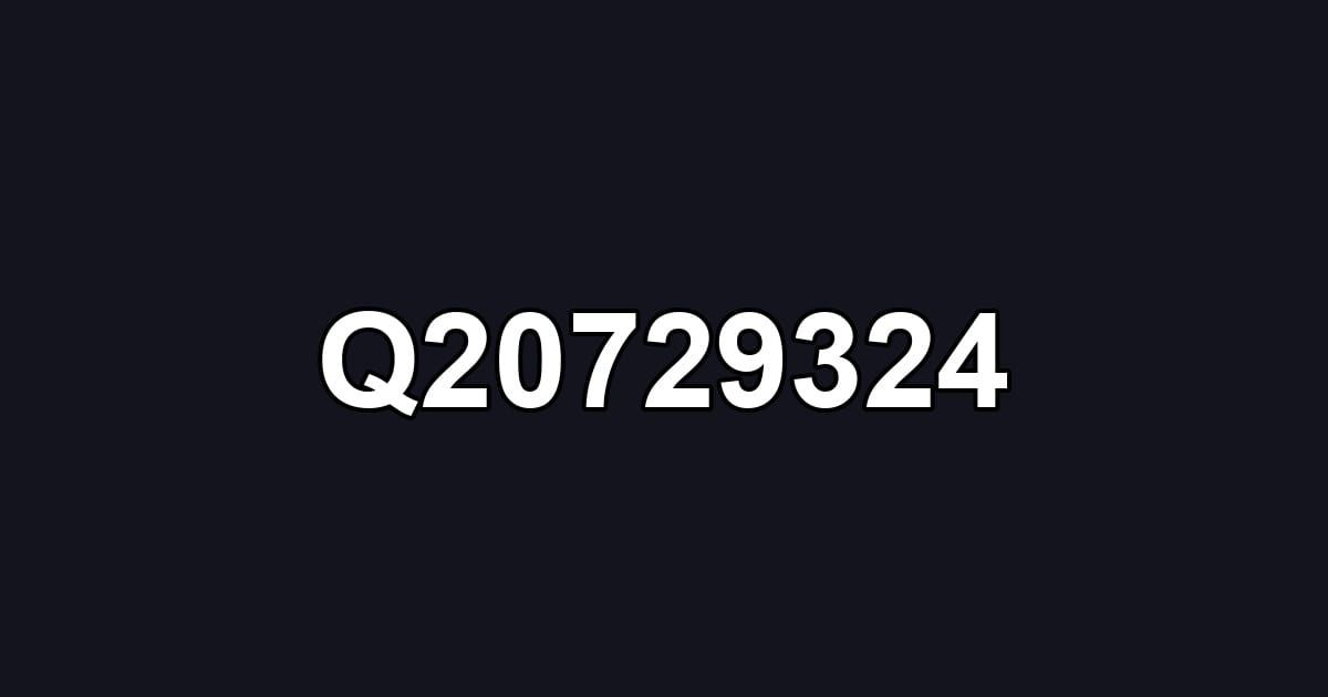 Q20729324