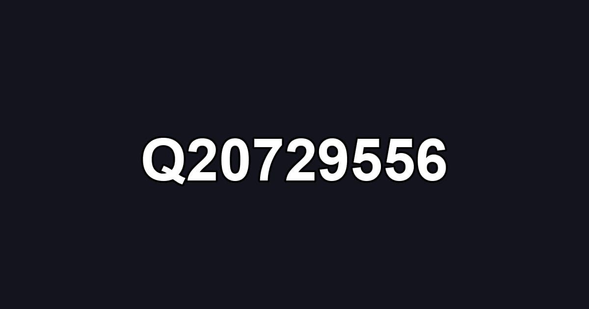 Q20729556