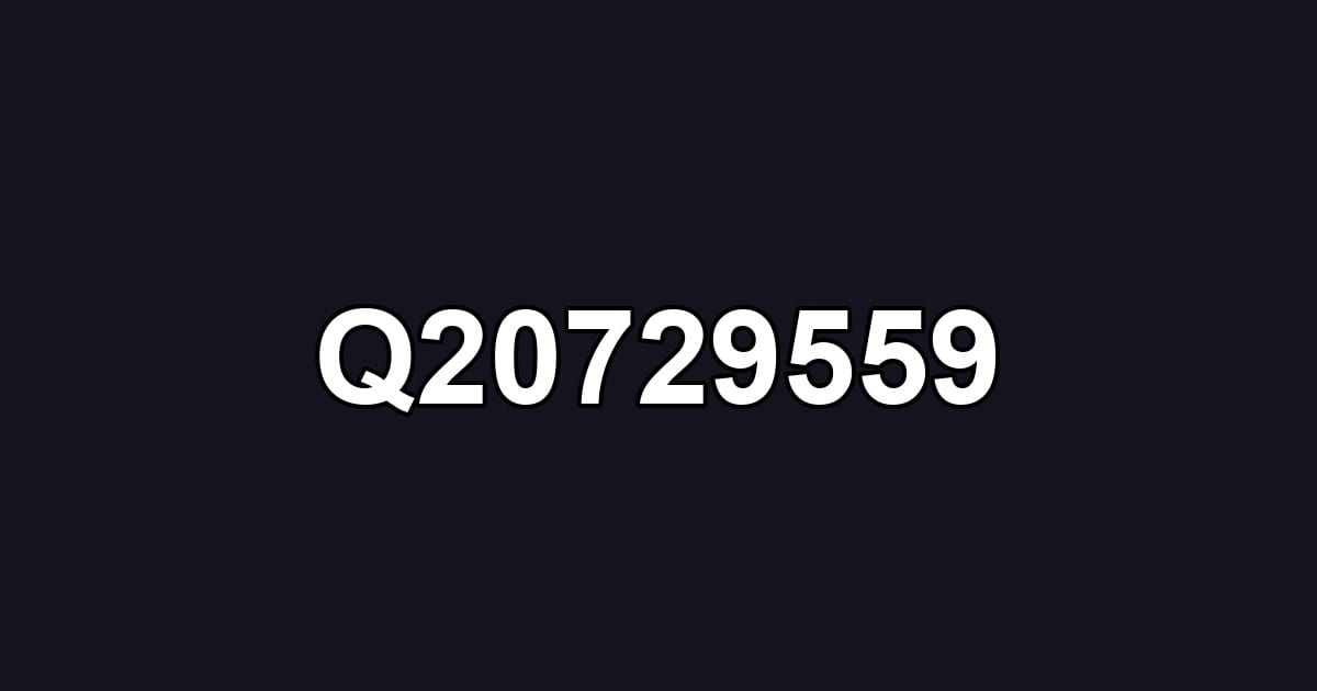 Q20729559