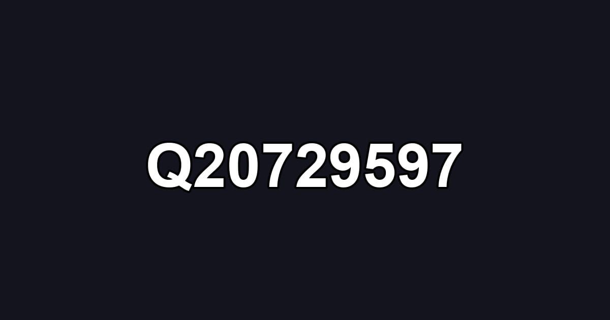 Q20729597
