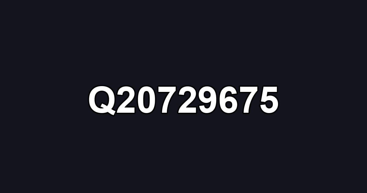 Q20729675