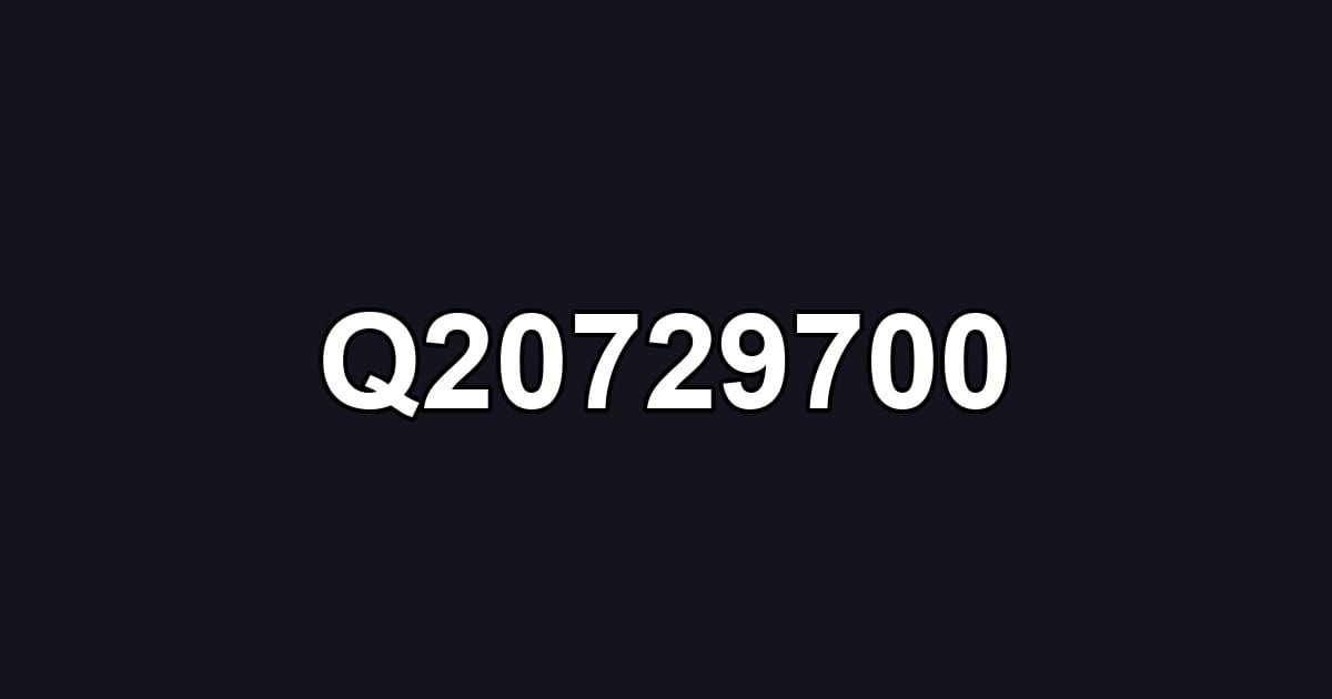 Q20729700