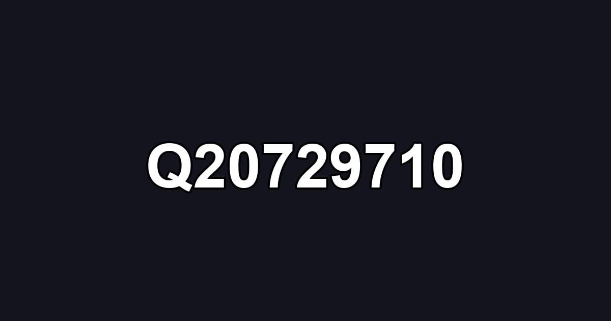 Q20729710