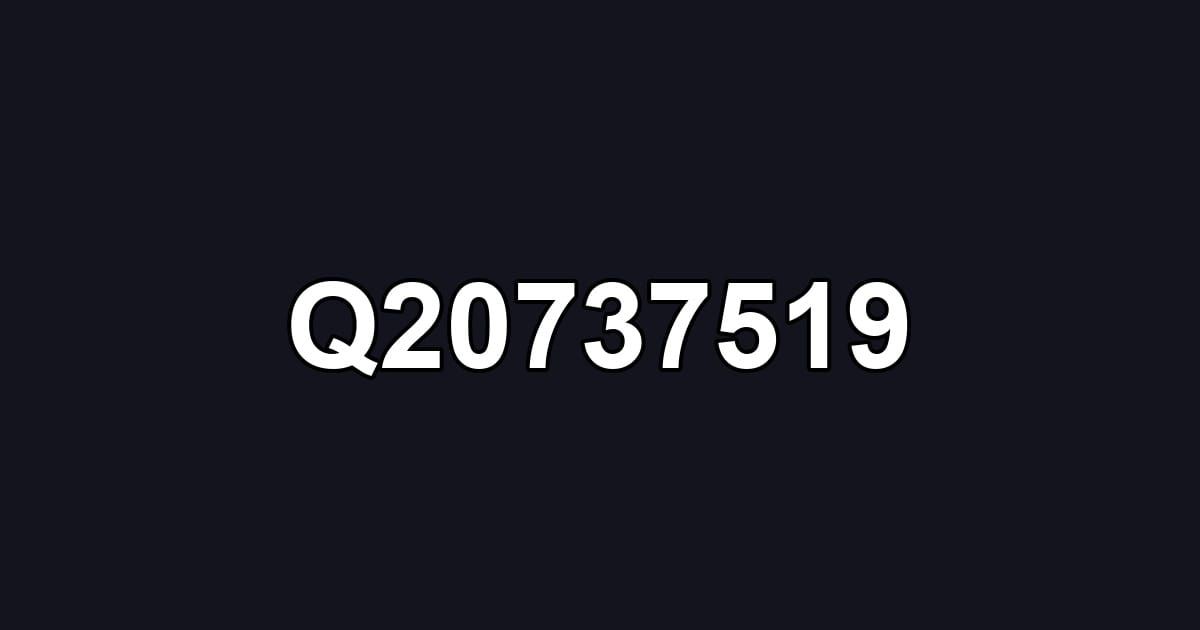 Q20737519