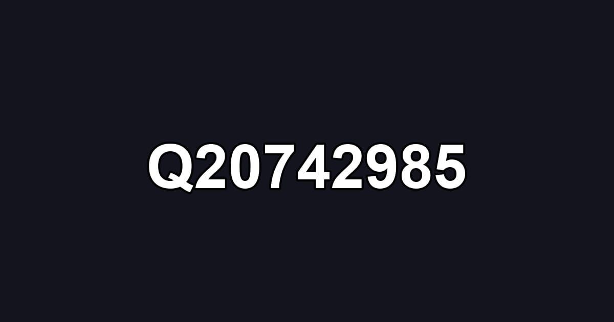 Q20742985