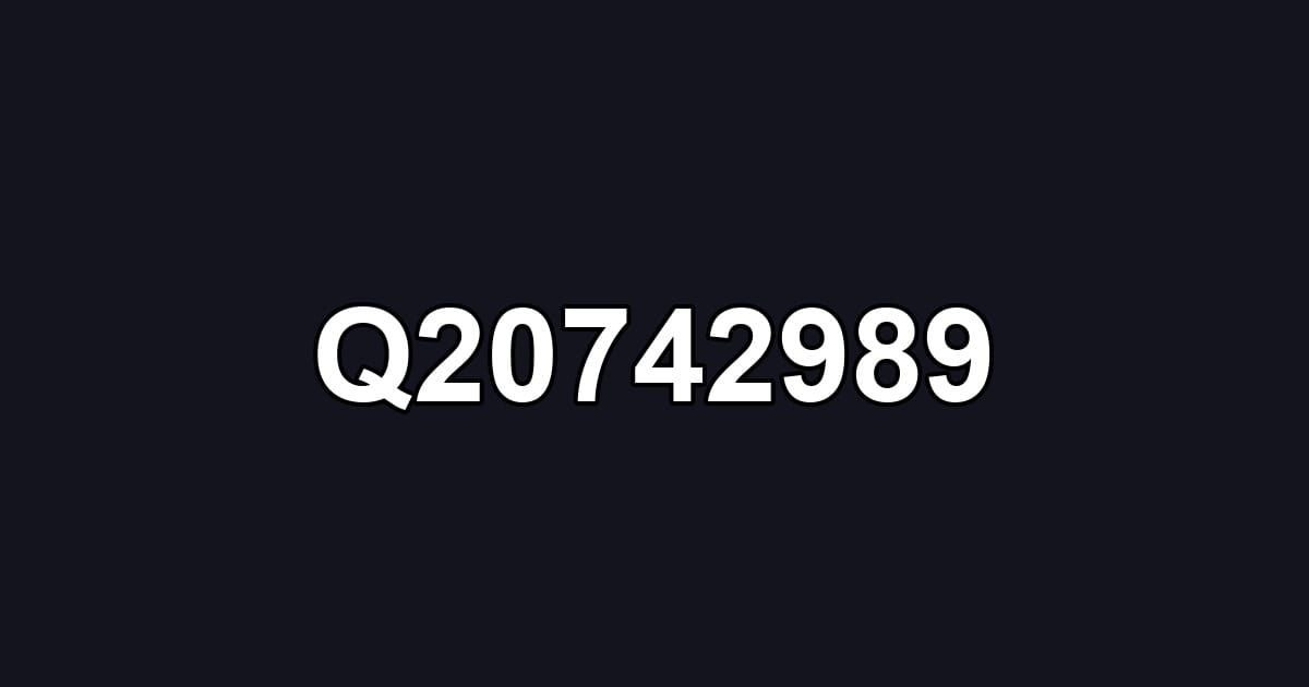 Q20742989