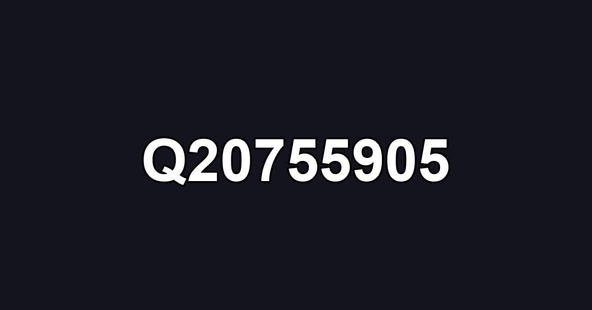 Q20755905