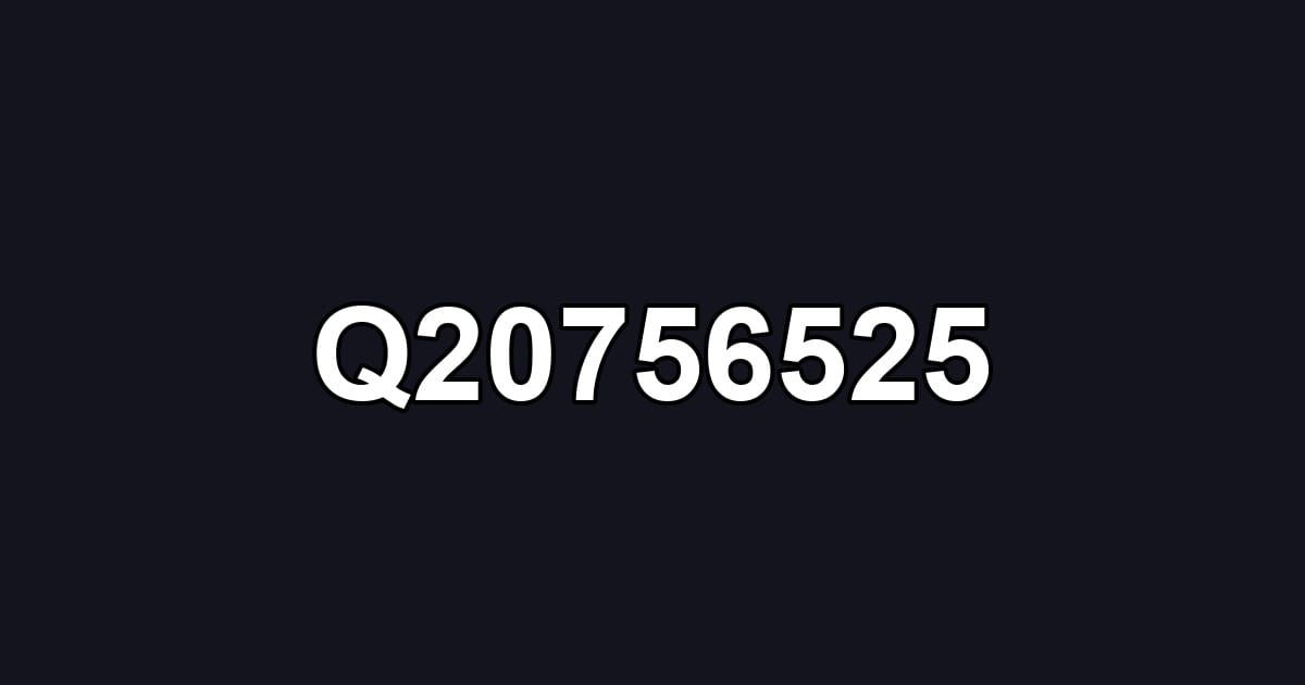 Q20756525