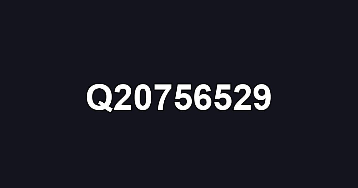 Q20756529