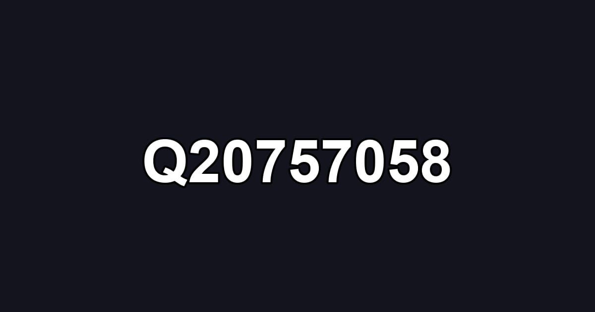 Q20757058
