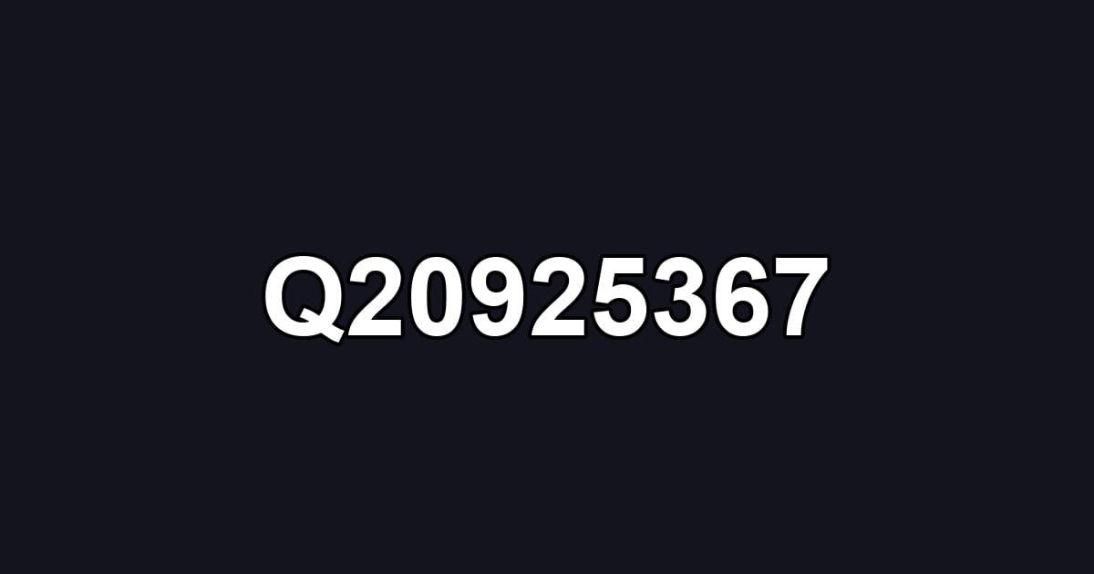 Q20925367