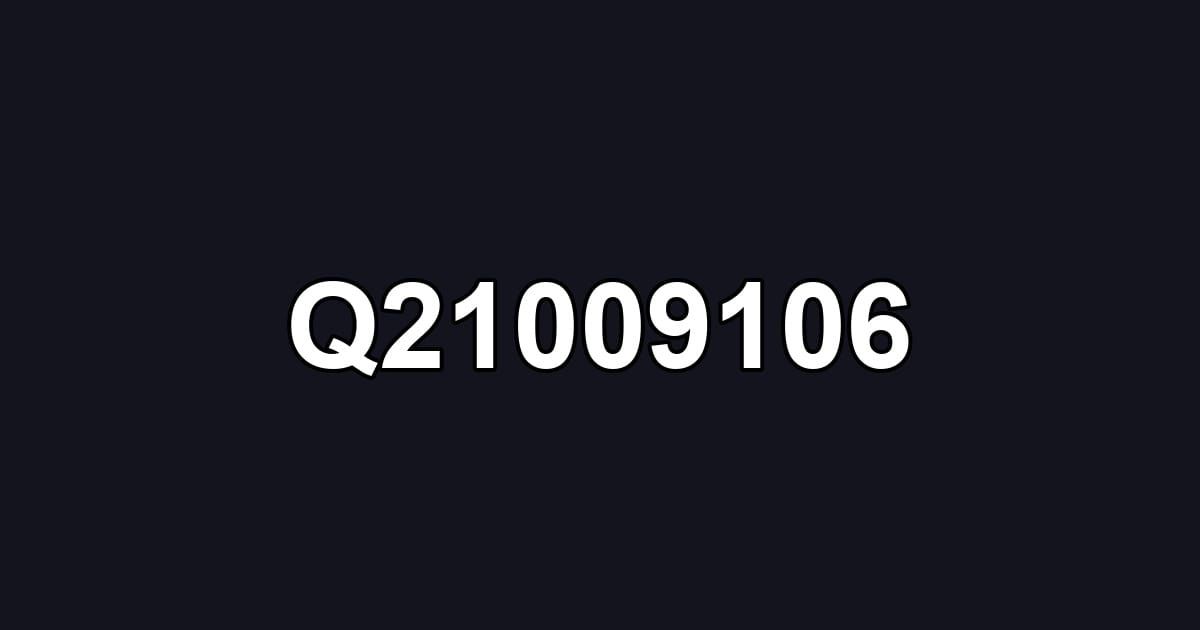 Q21009106