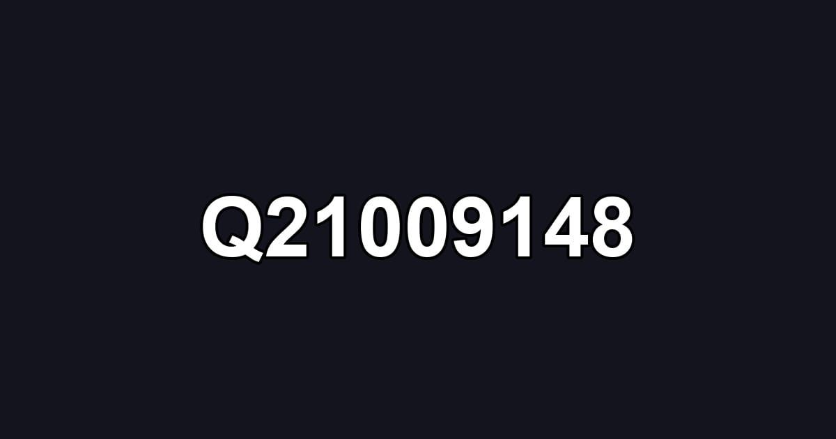 Q21009148