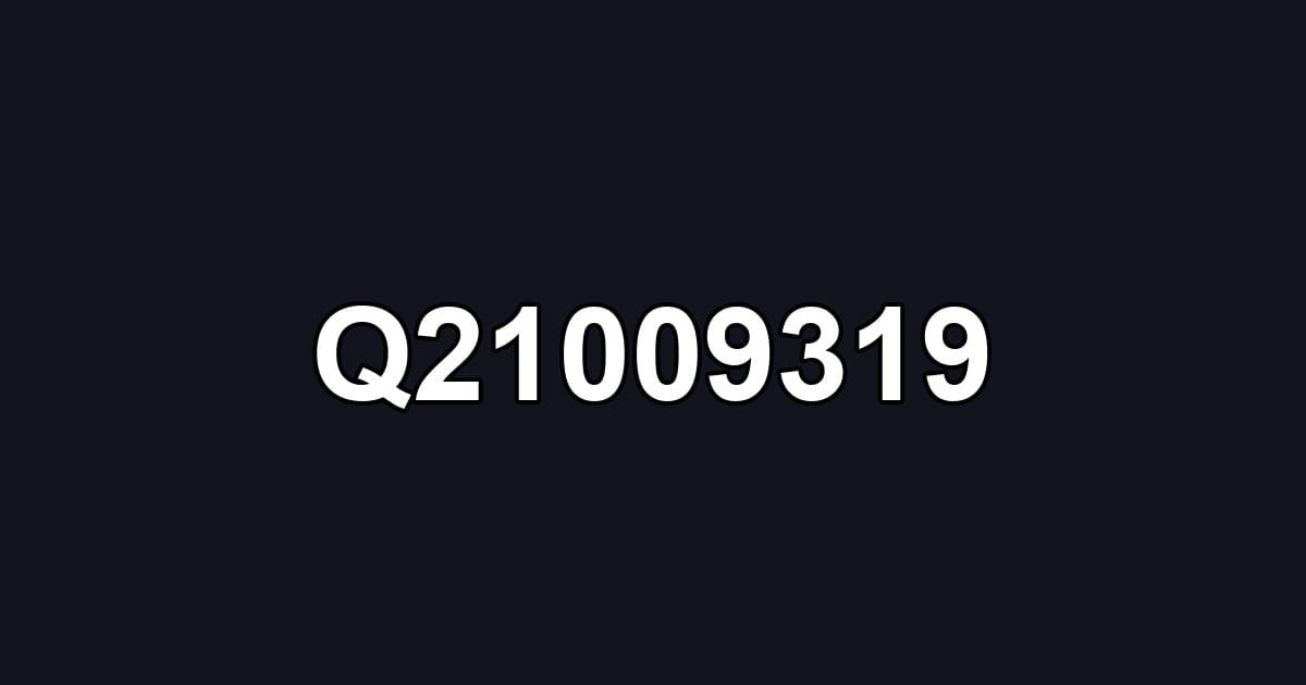 Q21009319