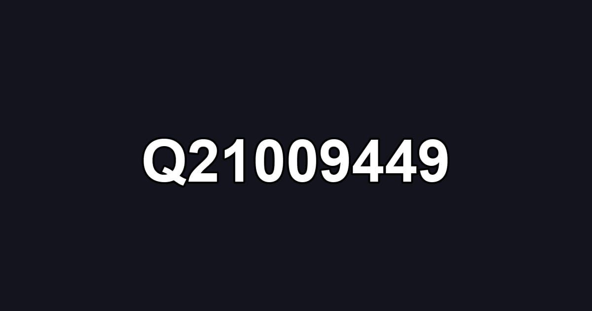 Q21009449