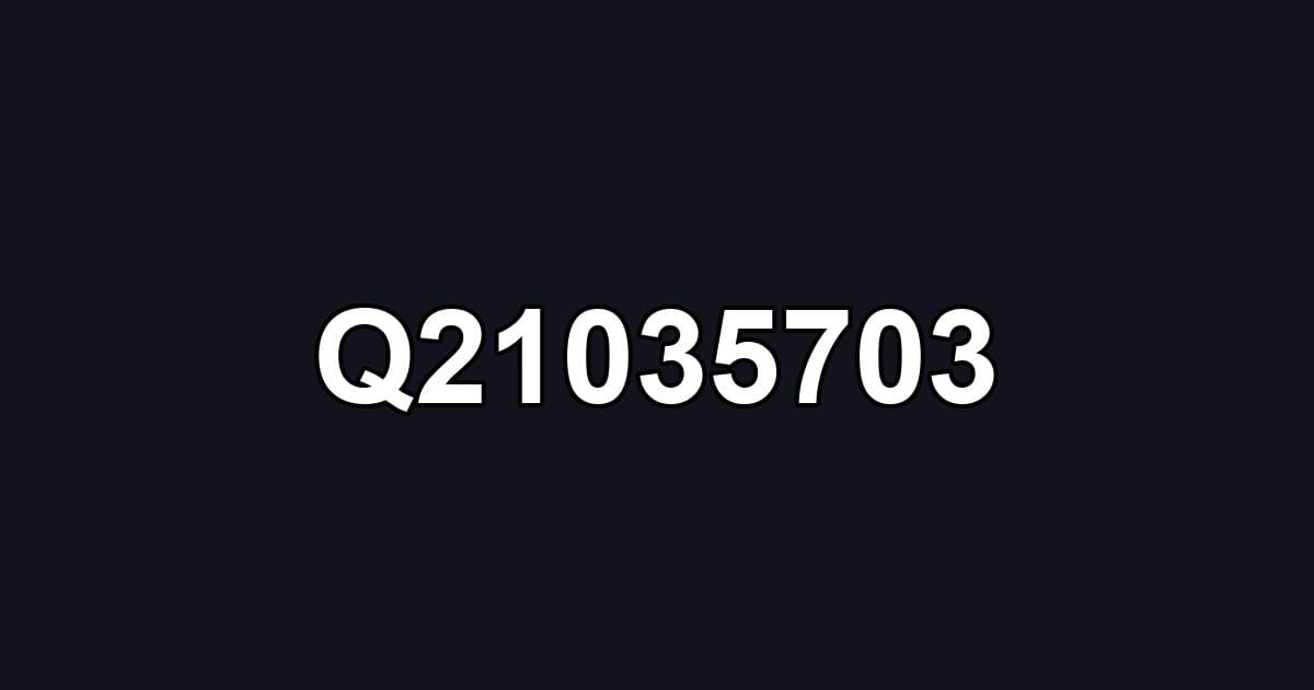 Q21035703