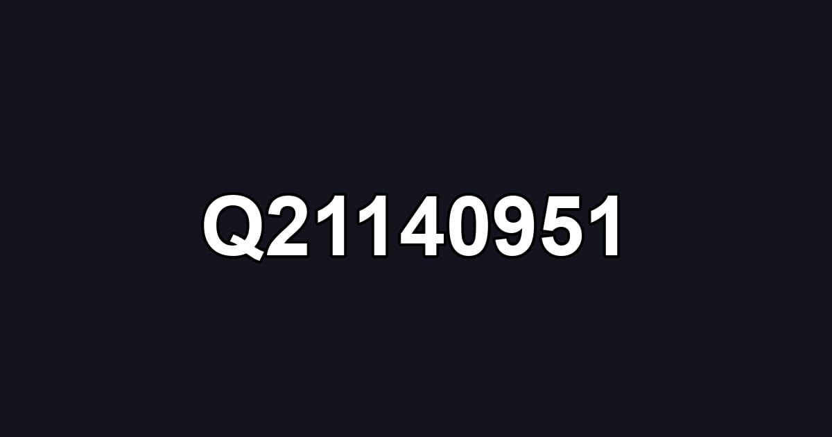 Q21140951