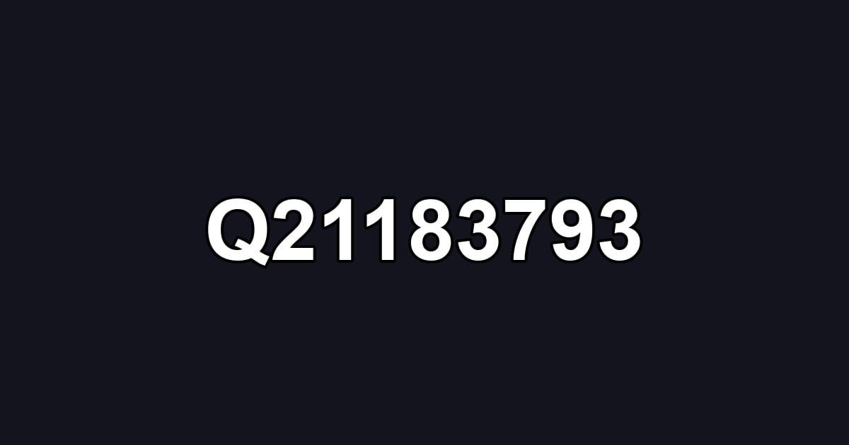 Q21183793