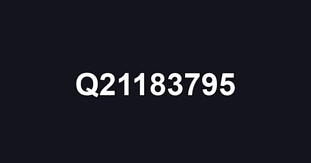 Q21183795