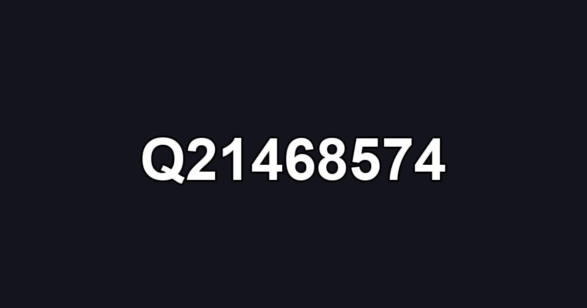 Q21468574