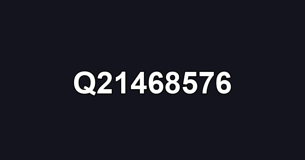 Q21468576