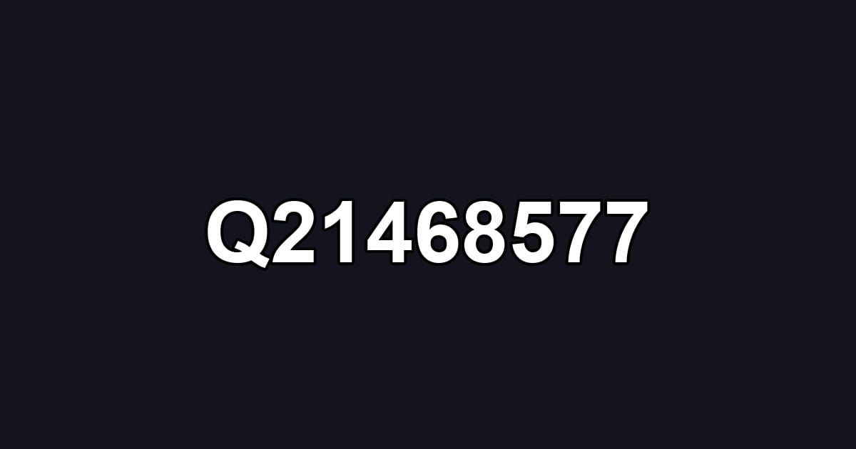 Q21468577