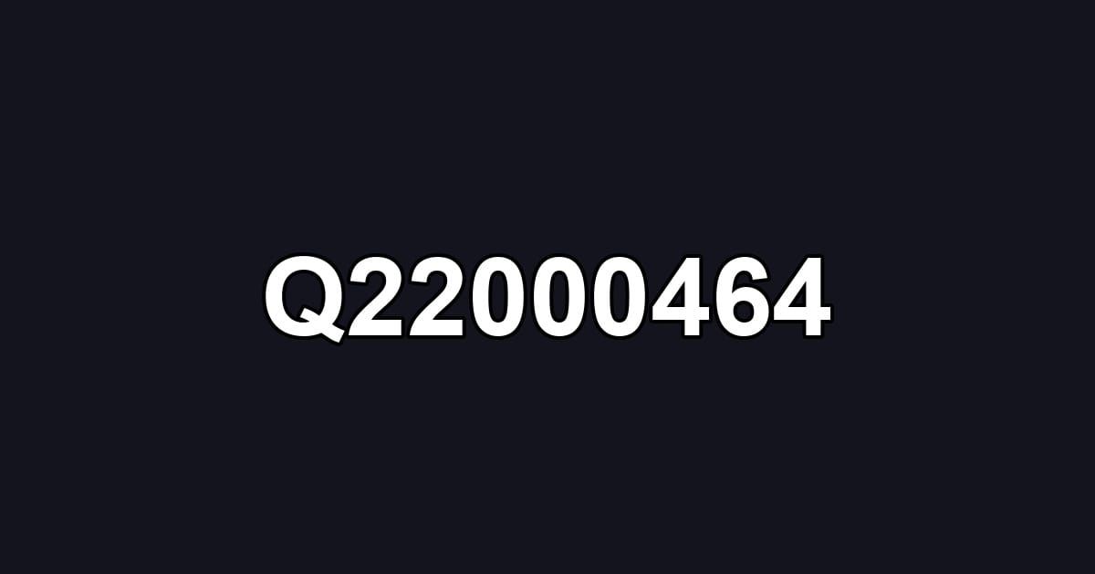 Q22000464