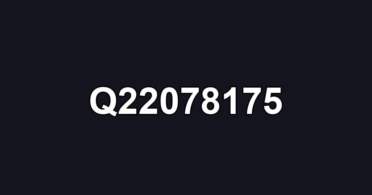 Q22078175
