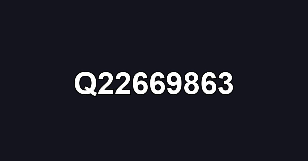 Q22669863