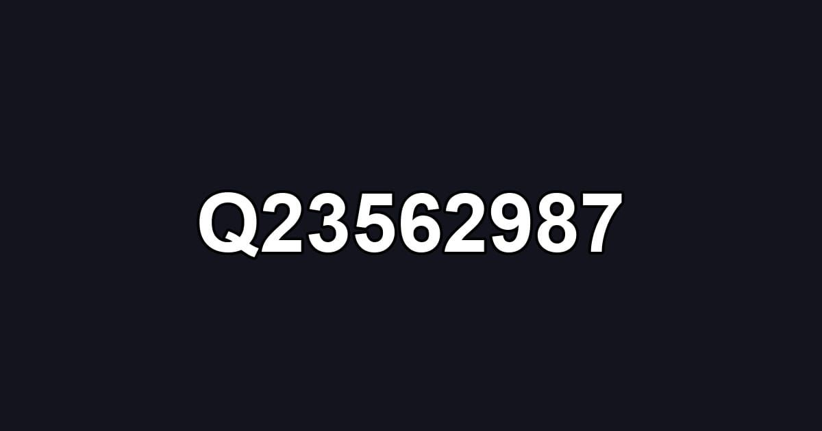Q23562987