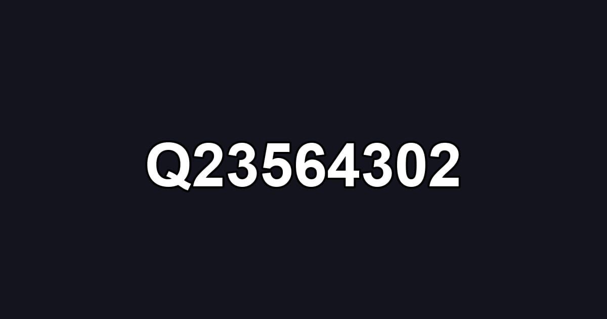Q23564302