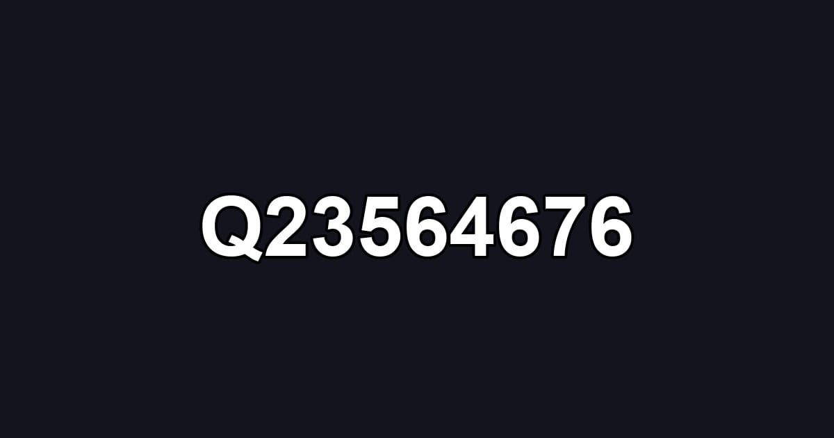 Q23564676
