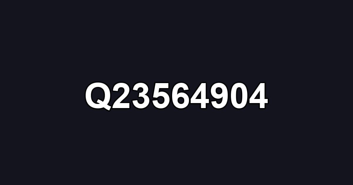 Q23564904