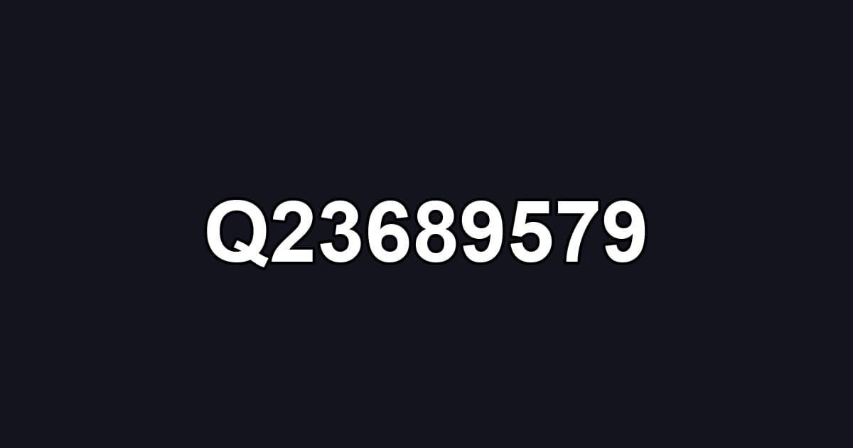 Q23689579