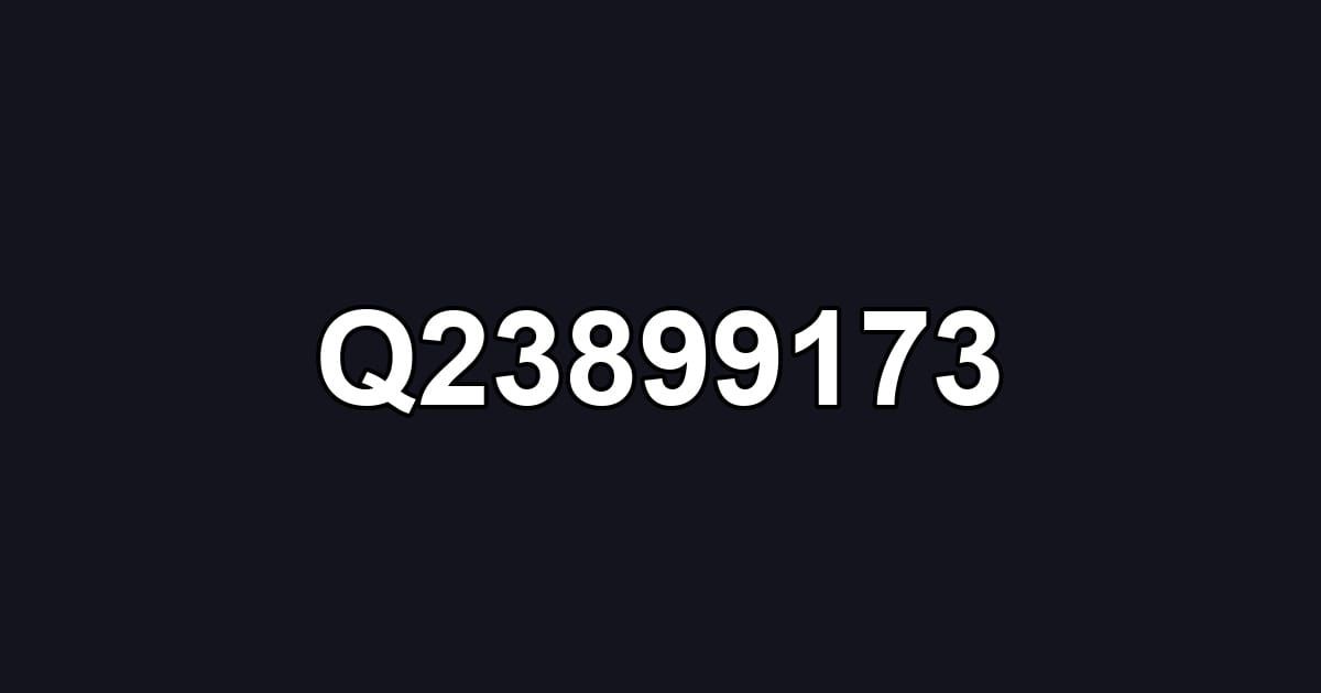 Q23899173