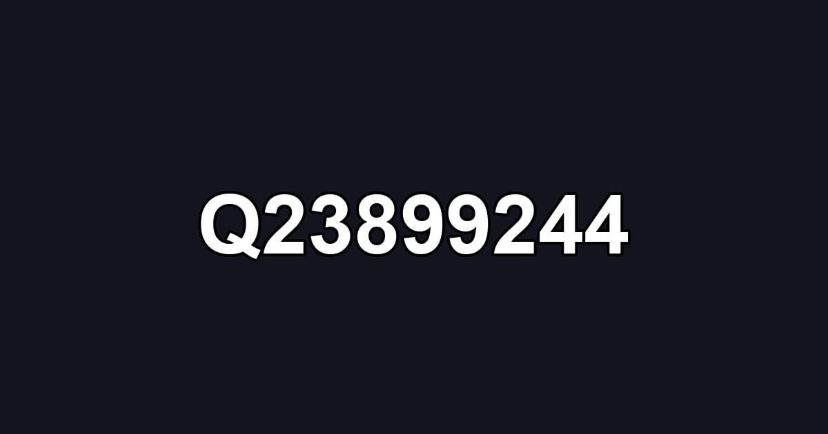 Q23899244