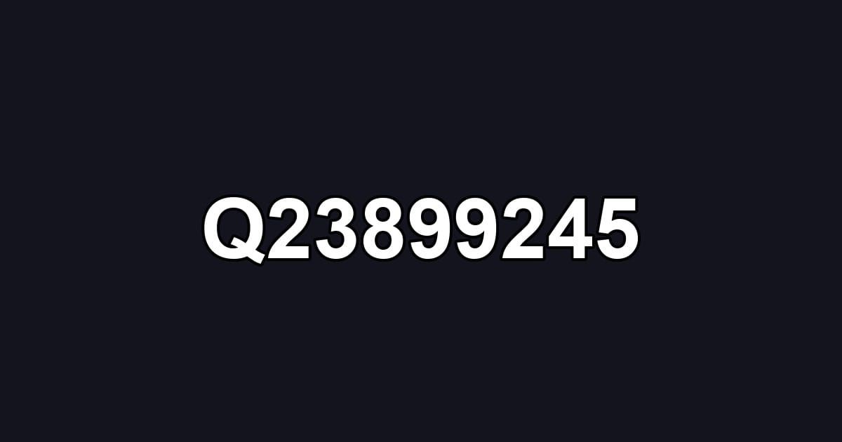 Q23899245