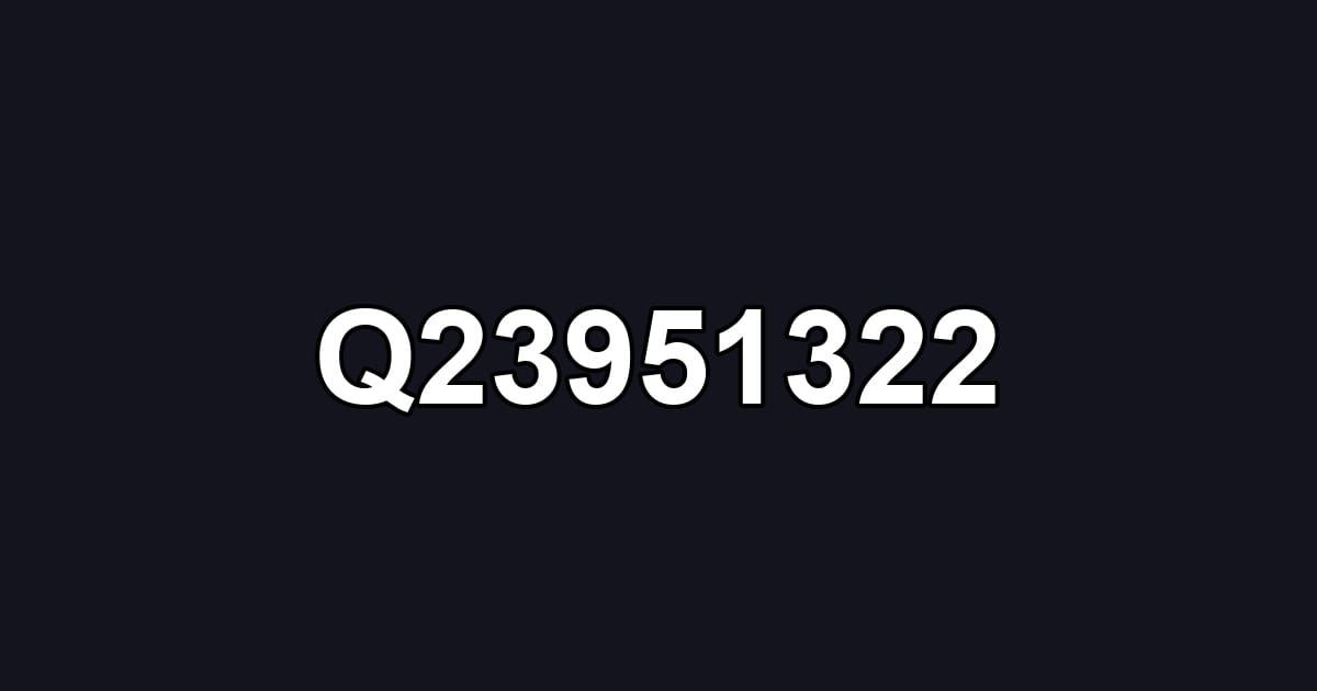 Q23951322