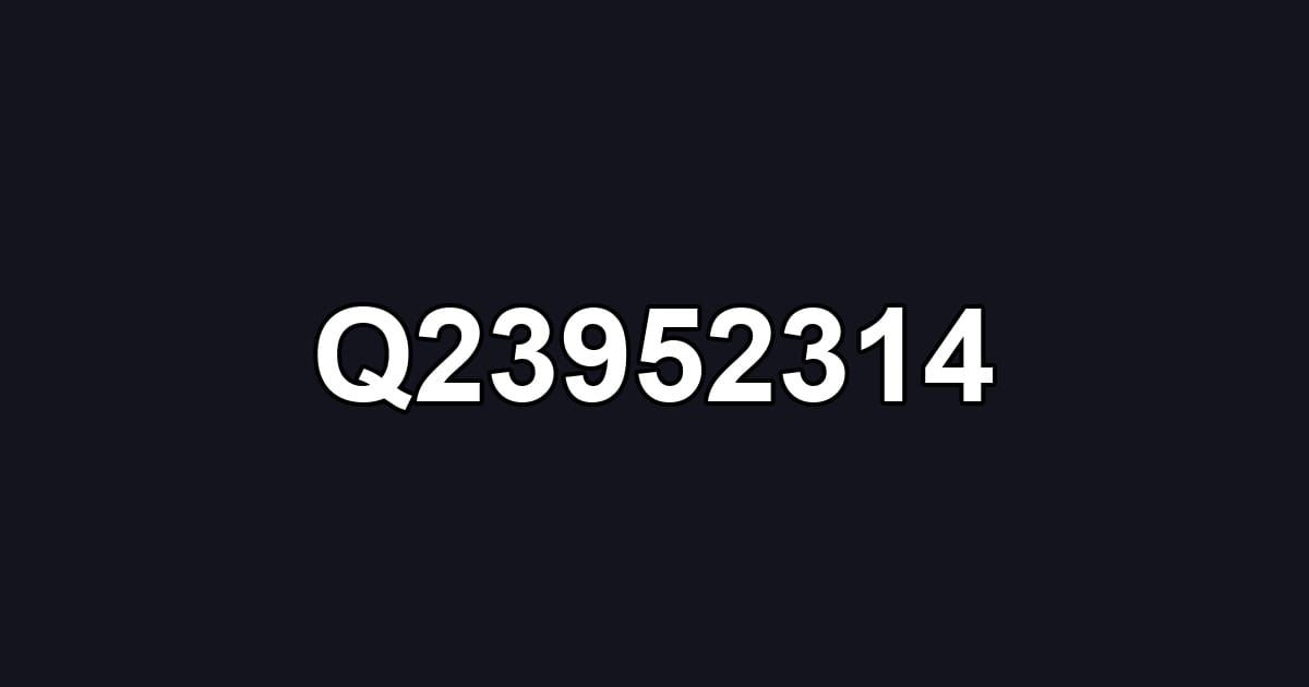 Q23952314