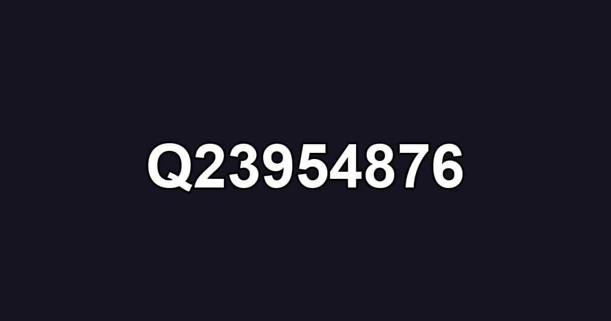 Q23954876