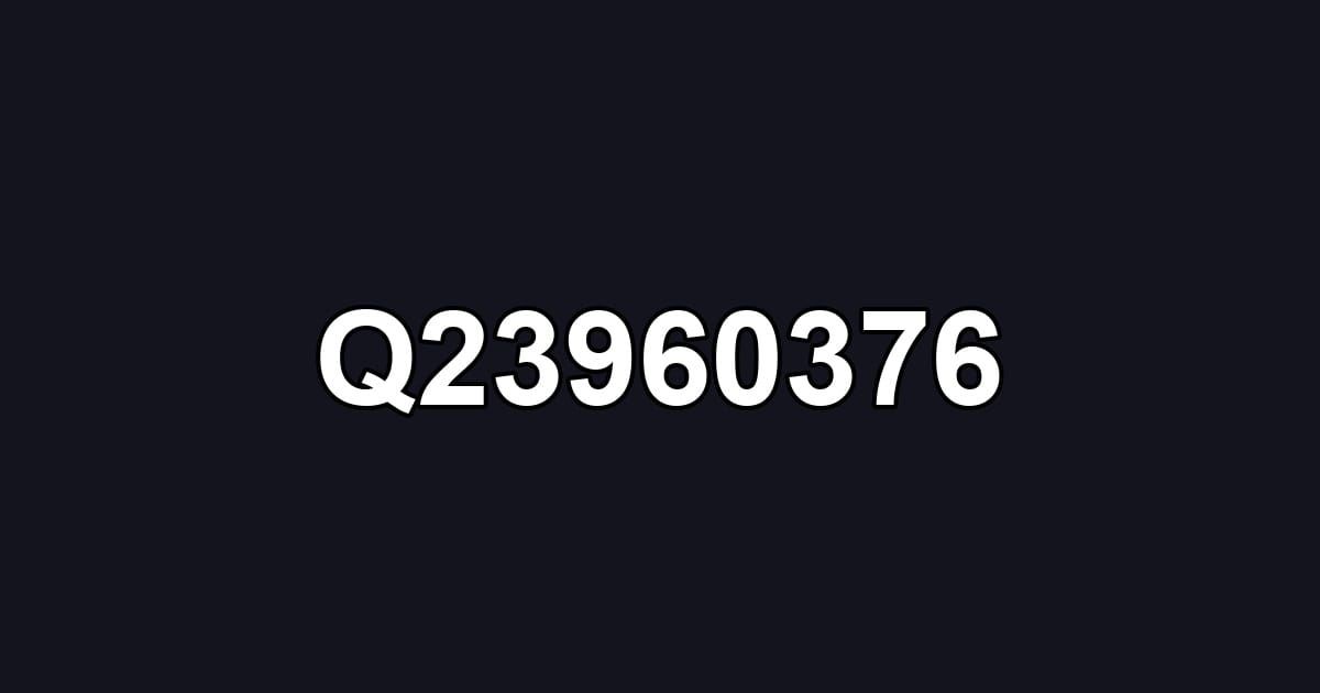 Q23960376