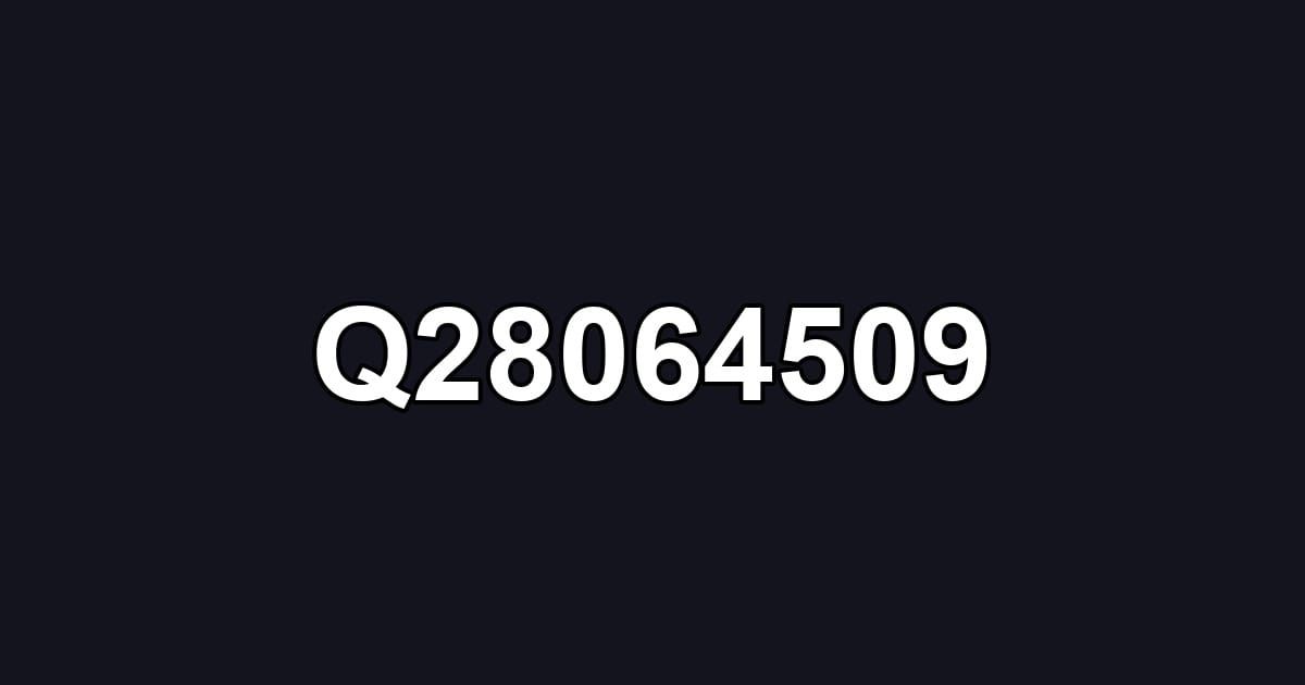 Q28064509