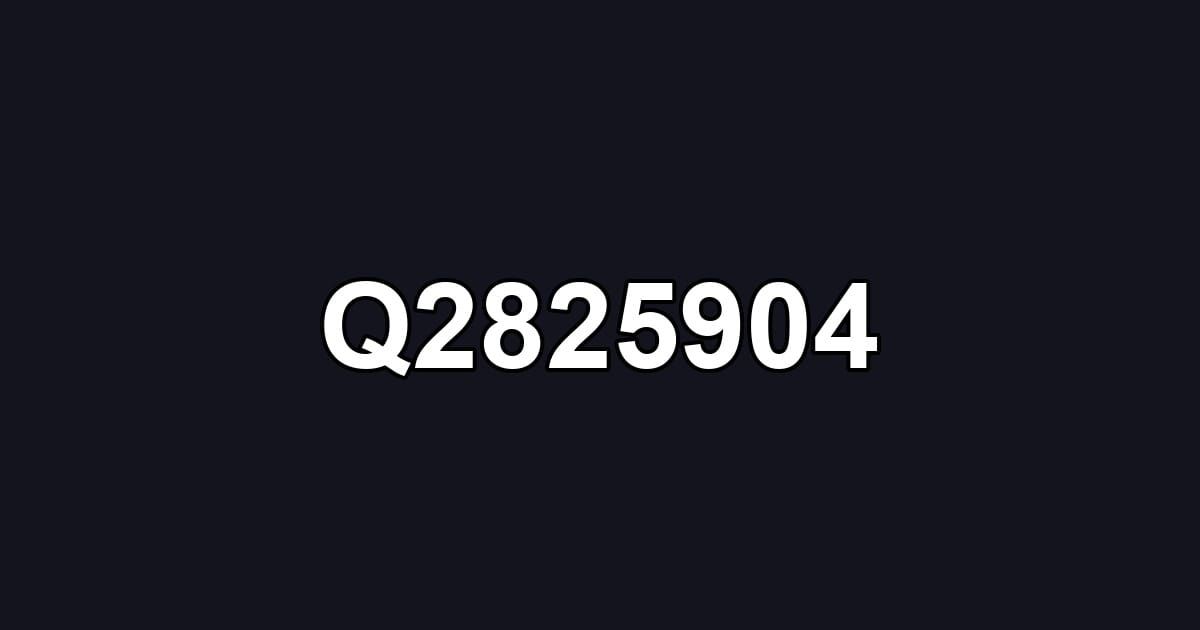 Q2825904