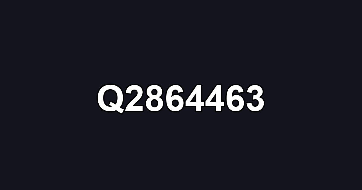 Q2864463